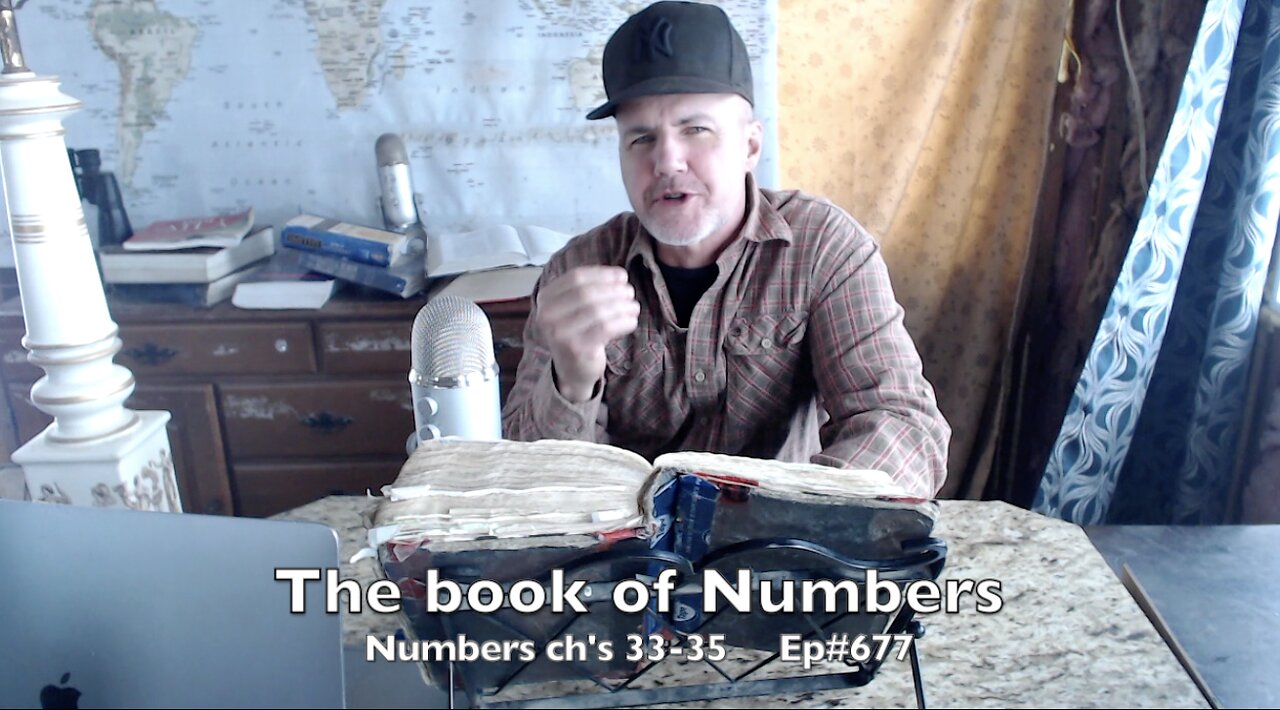 Numbers ch's 33-35 ' Do you know God's laws? ' Episode 677