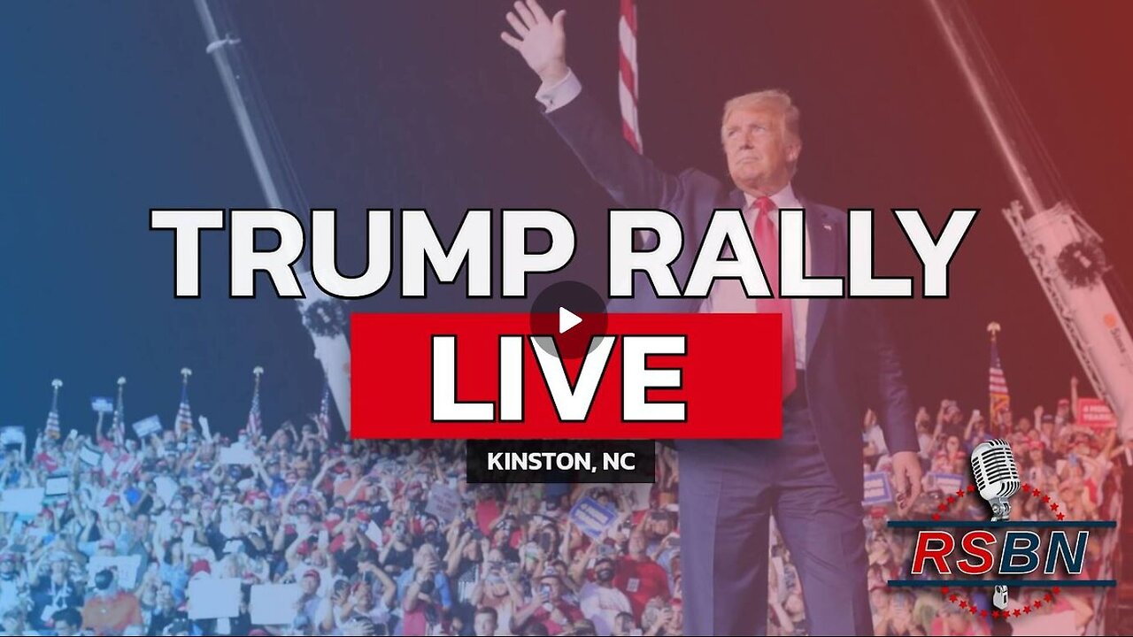 Trump Rally in Kinston, North Carolina - WATCH PARTY! 11.3.2024