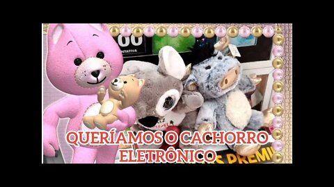 TENTAMOS PEGAR O CACHORRO 🐶 ELETRÔNICO, MAS NÃO VEIO NEM COM A TRAVA 🤬😠🤬