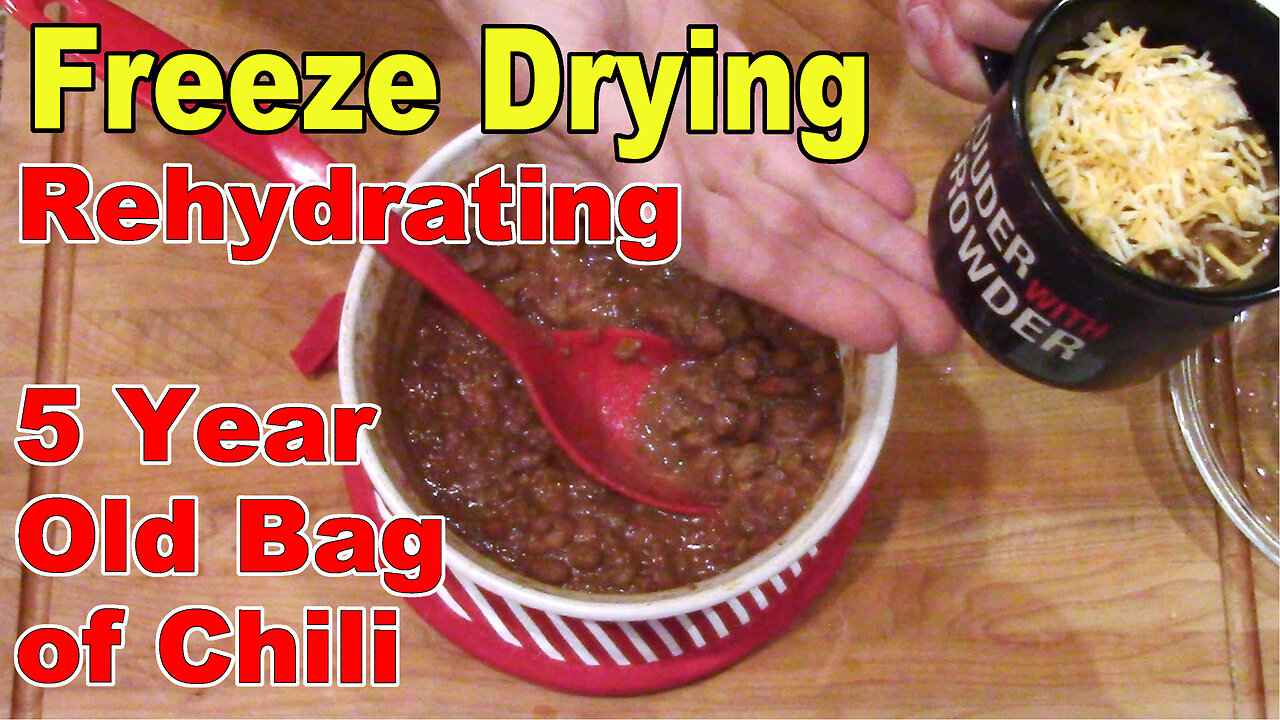 Rehydrating a 5 Year Old Bag of Chili