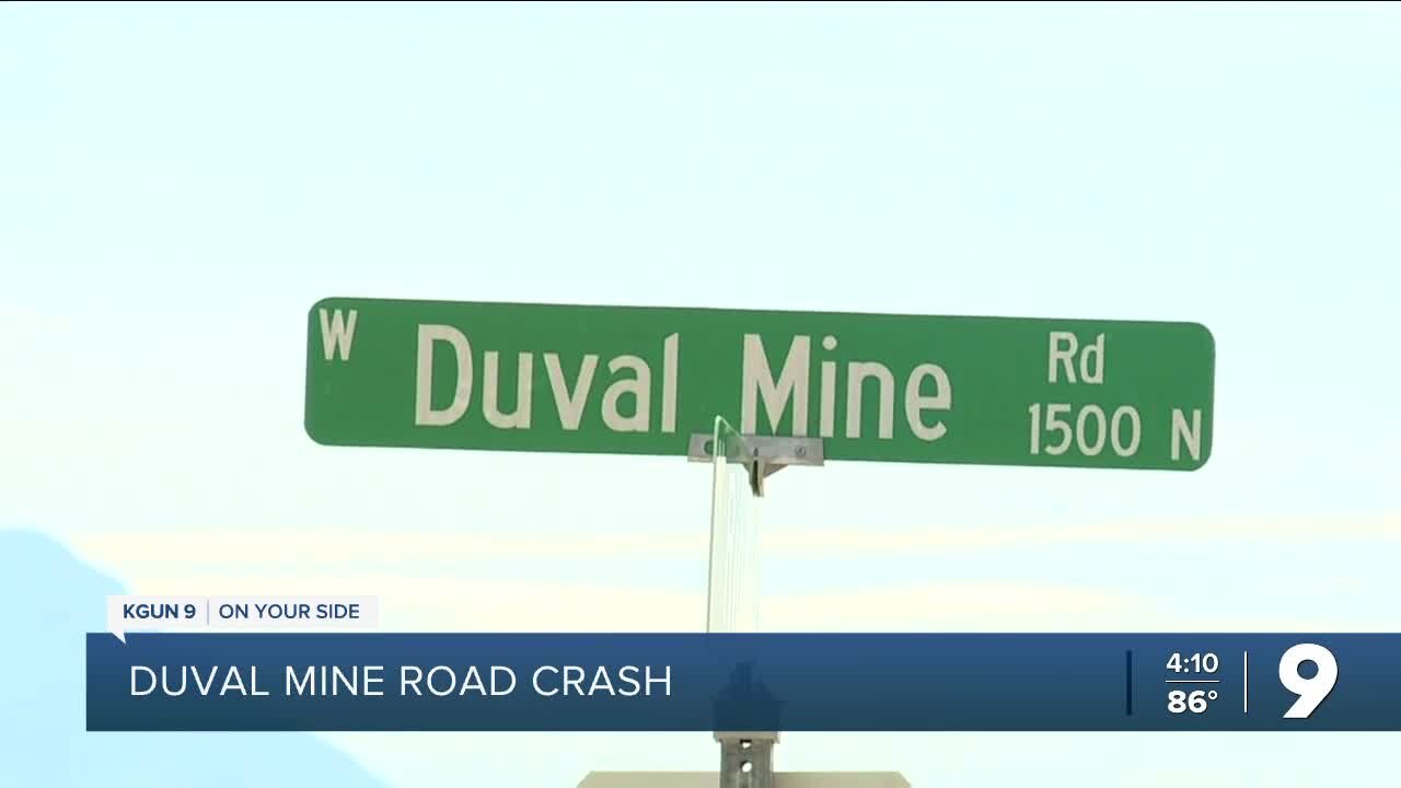 PCSD: Wreck shuts down Duval Mine Road Wednesday