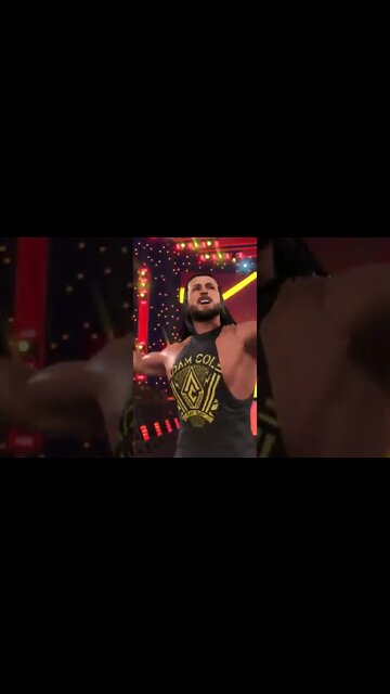 WWE 2k22 Adam Cole Entrance #shorts