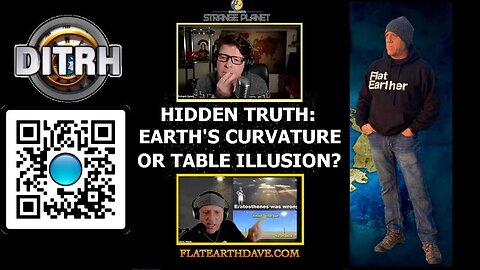 Hidden Truth: The Earth's Curvature or Flat Table Illusion? - Strange Planet Richard Syrett