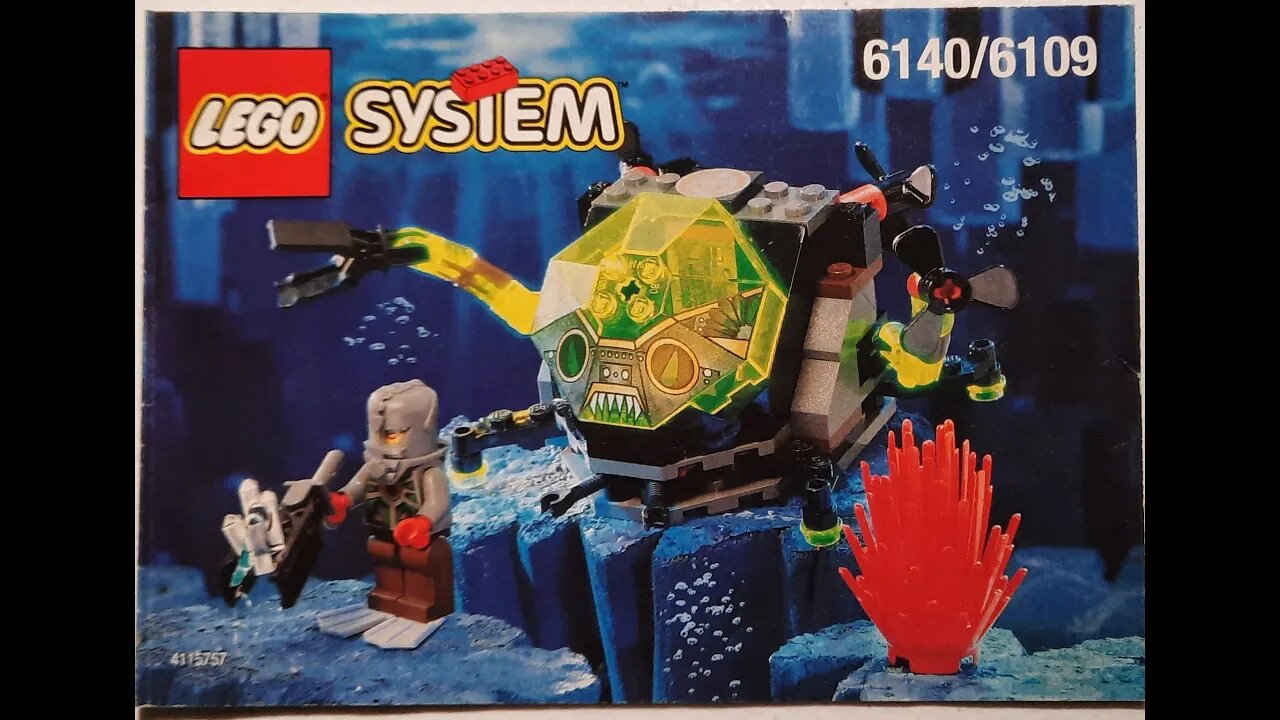 Lego Aquazone Crab Set #6140