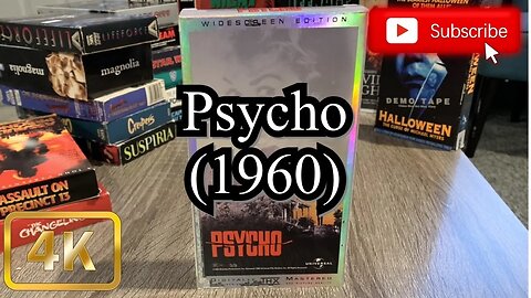 [0028] PSYCHO (1960) VHS [INSPECT] [#psycho #psychoVHS]