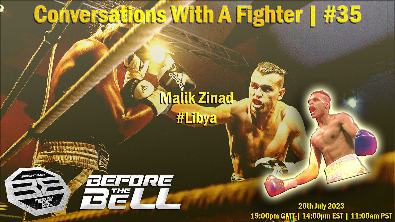 MALIK ZINAD - Undefeated Professional Boxer (21-0-0 16KOs) | CONVERSATIONS WITH A FIGHTER #35