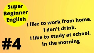 learn English words with this English course for beginners.#4