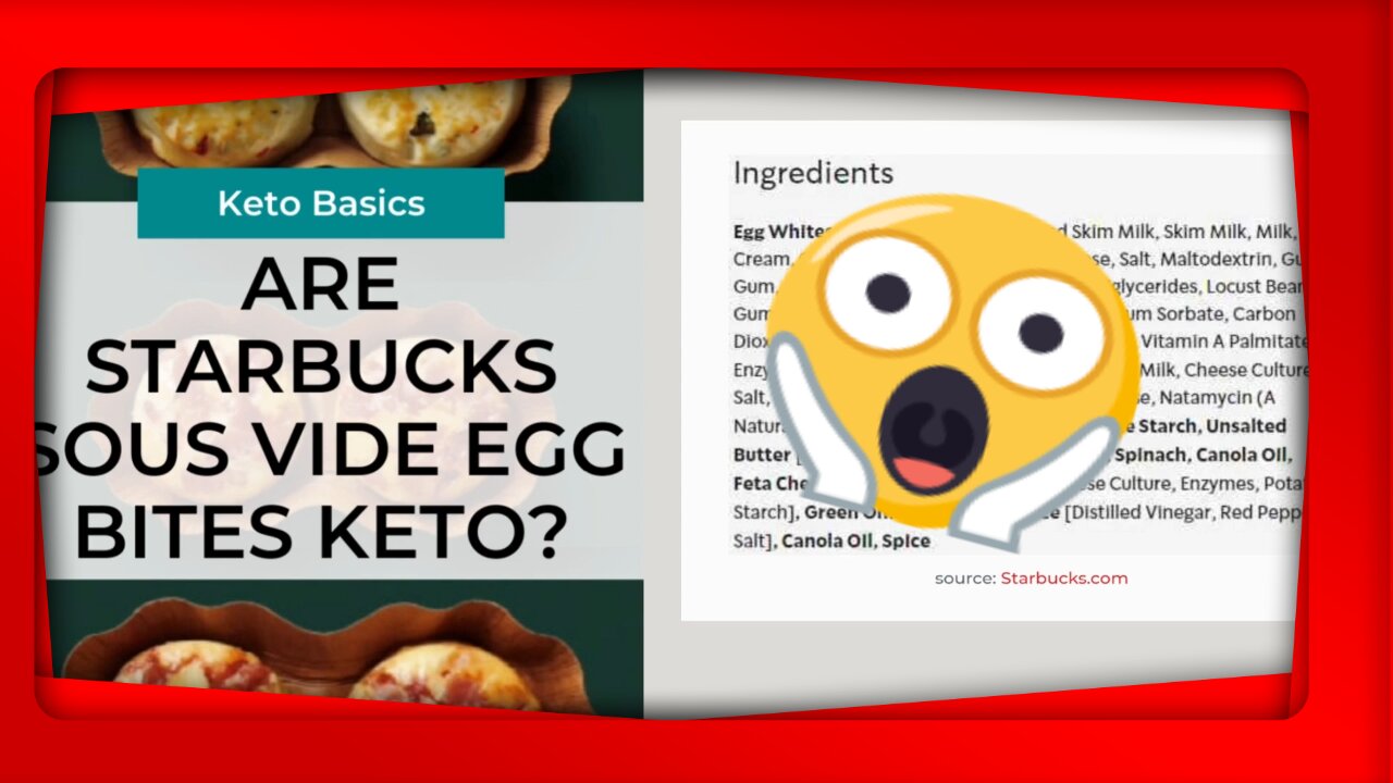 Starbucks Egg Bites: Keto?