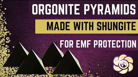 Pyramids for EMF Protection Shungite Orgone Energy