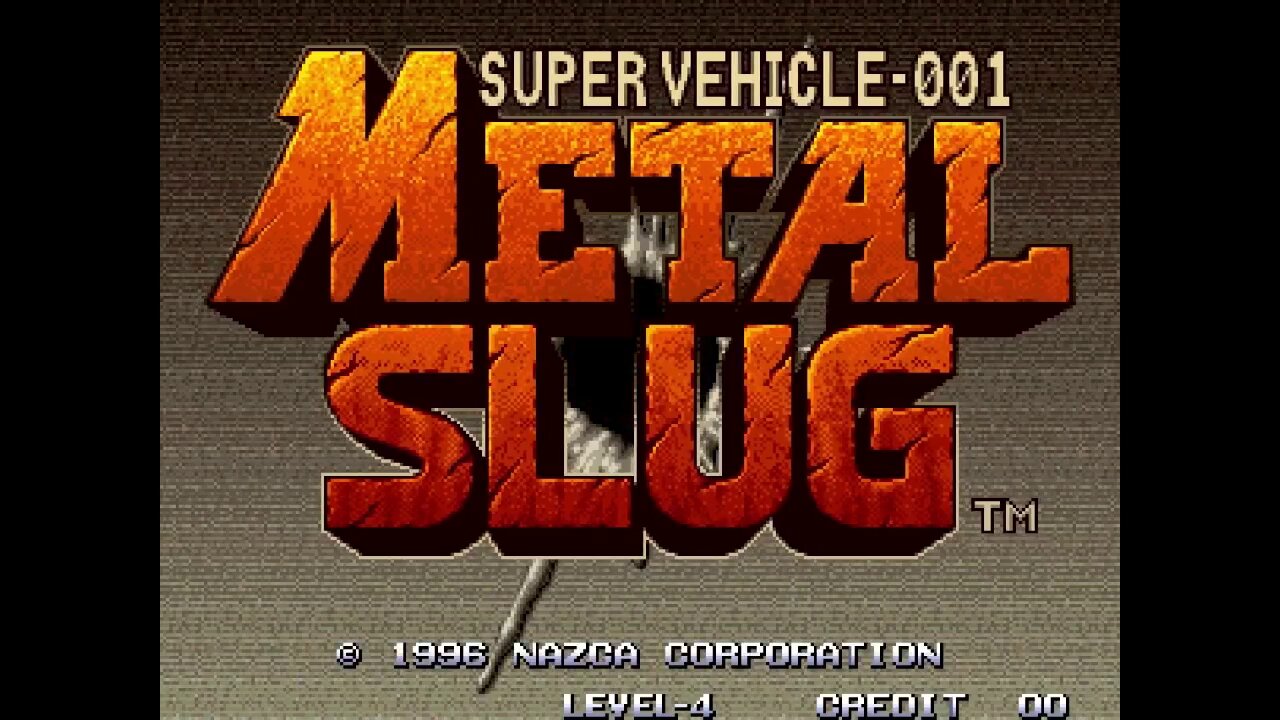 Metal Slug (Neo Geo) Playthrough