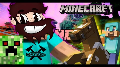 MINECRAFT:ACAMPAMENTO COM INSCRITOS! Sobrevivência