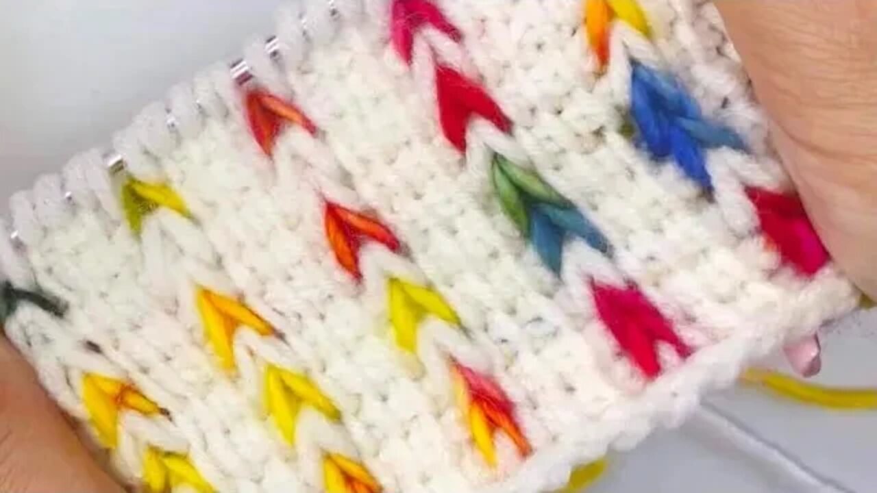 🧶Super Easy Tunisian Crochet Baby Blanket For Beginners