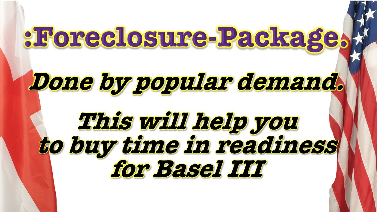 Foreclosure Package.