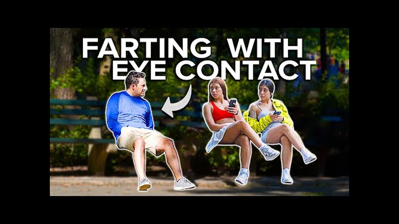 Farting With EYE CONTACT! Funny Fart Prank in NYC!