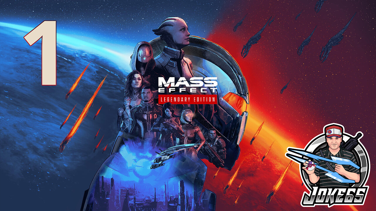 [LIVE] Mass Effect (LE) | Blind Playthrough w/ Mods! | Space Politics, Space War, and Space People