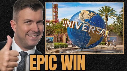 Universal WINS New Theme Park Special District - LIVE Presentation