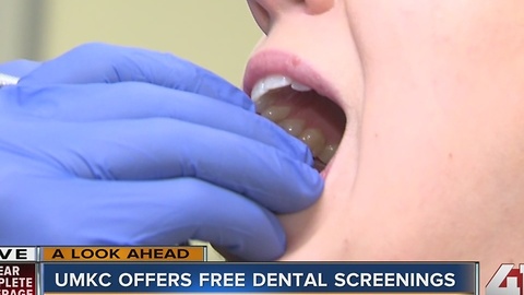 UMKC School of Dentistry offering free services to KC residents