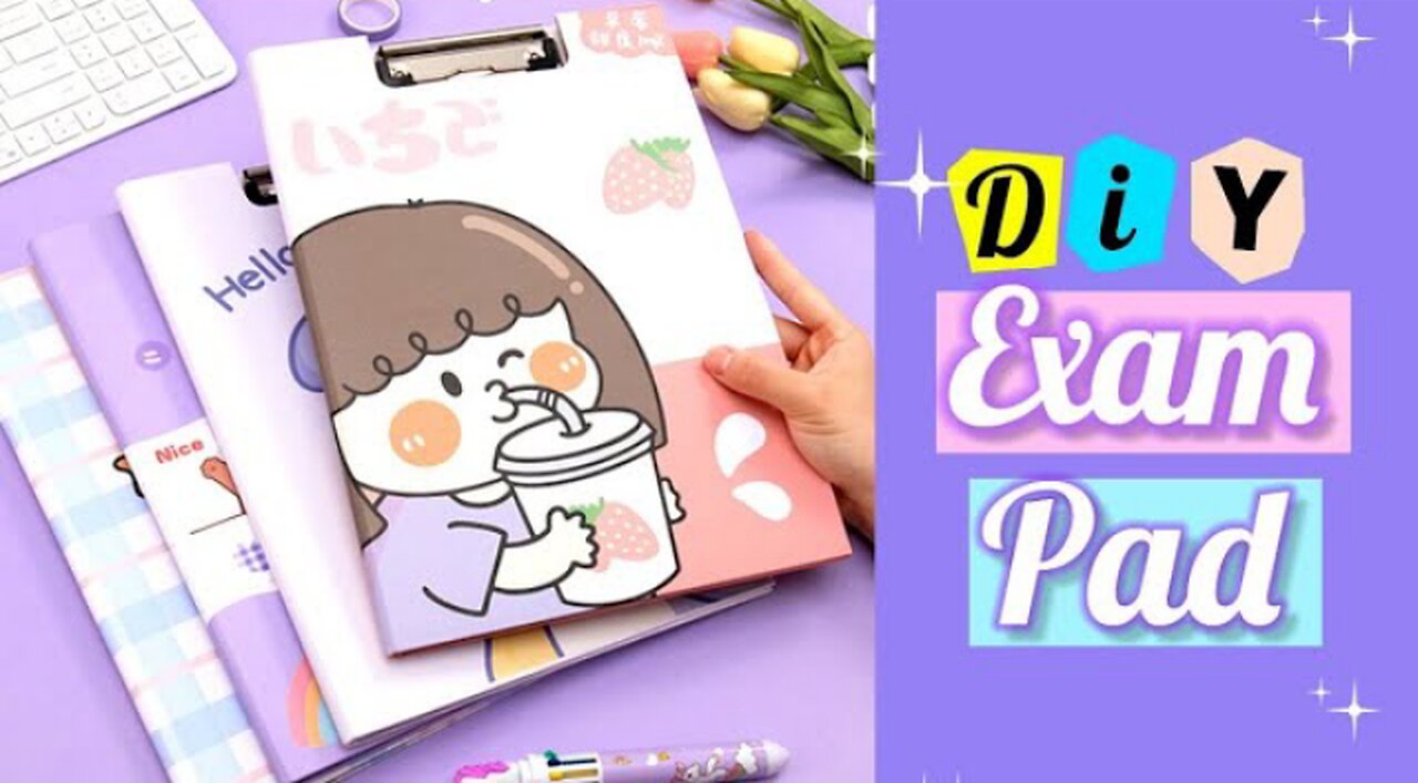 How To MAke Cute File bored / Clipboard | DIY Exam Craft