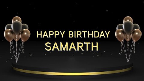 Wish you a very Happy Birthday Samarth
