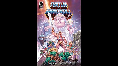 Masters of the Universe / Teenage Mutant Ninja Turtles: Turtles of Grayskull #2 Darkhorse Comics #QuickFlip