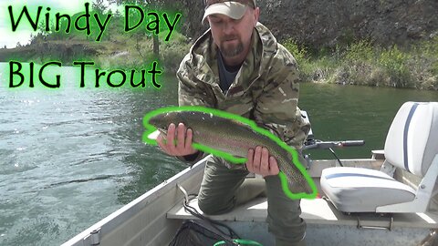 Spring trout fishing at Fishtrap Lake