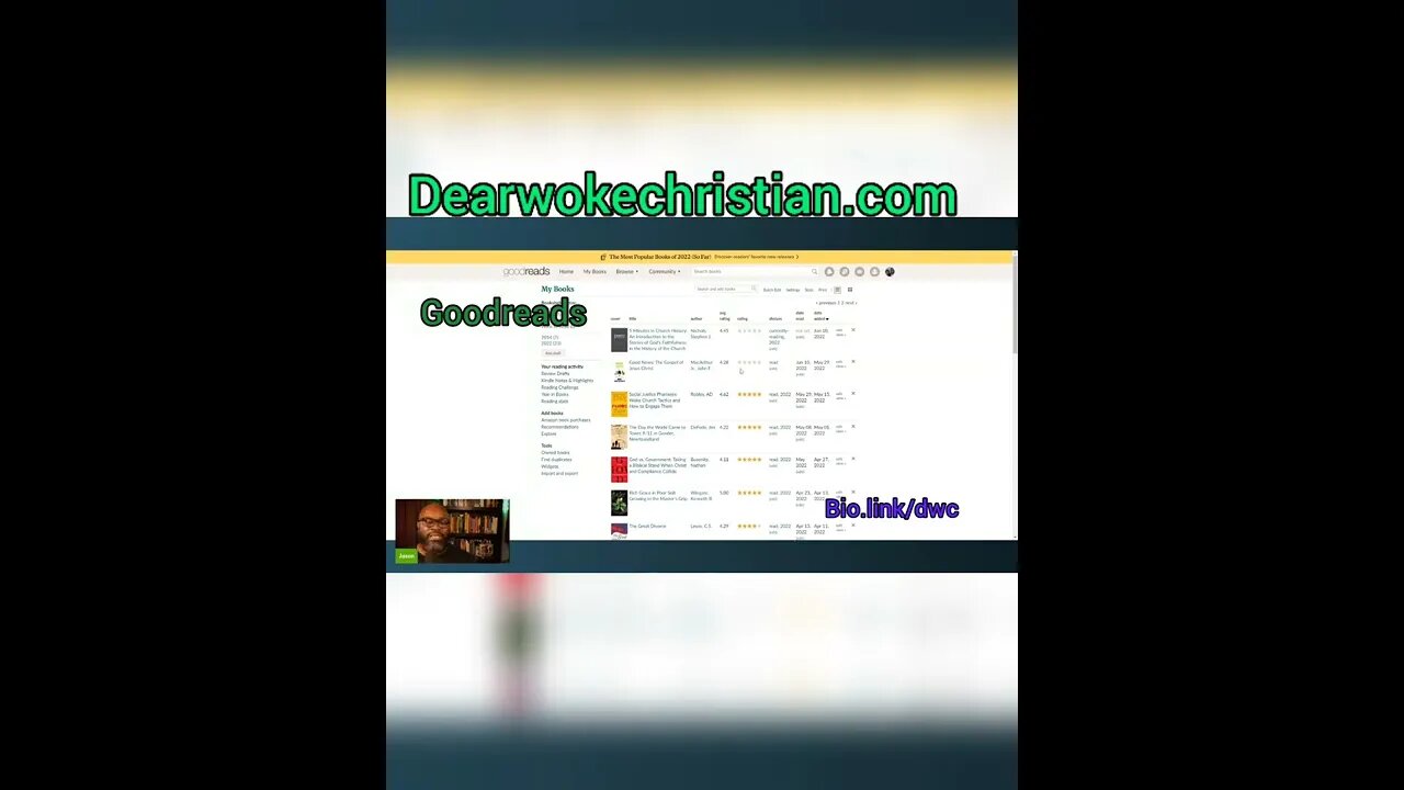 Do you follow me on Good reads?