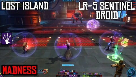 SWTOR DPS Madness Sorcerer | Master Difficulty | Lost Island - LR-5 Sentinel Droid