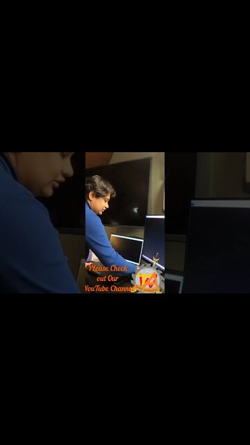 Cherry Laptop Stand / laptop desk with hidden dovetails #Shorts