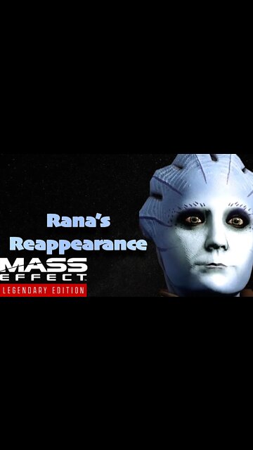 Finding the same Asari in Mass Effect One and Two #shorts Mass Effect Trilogy