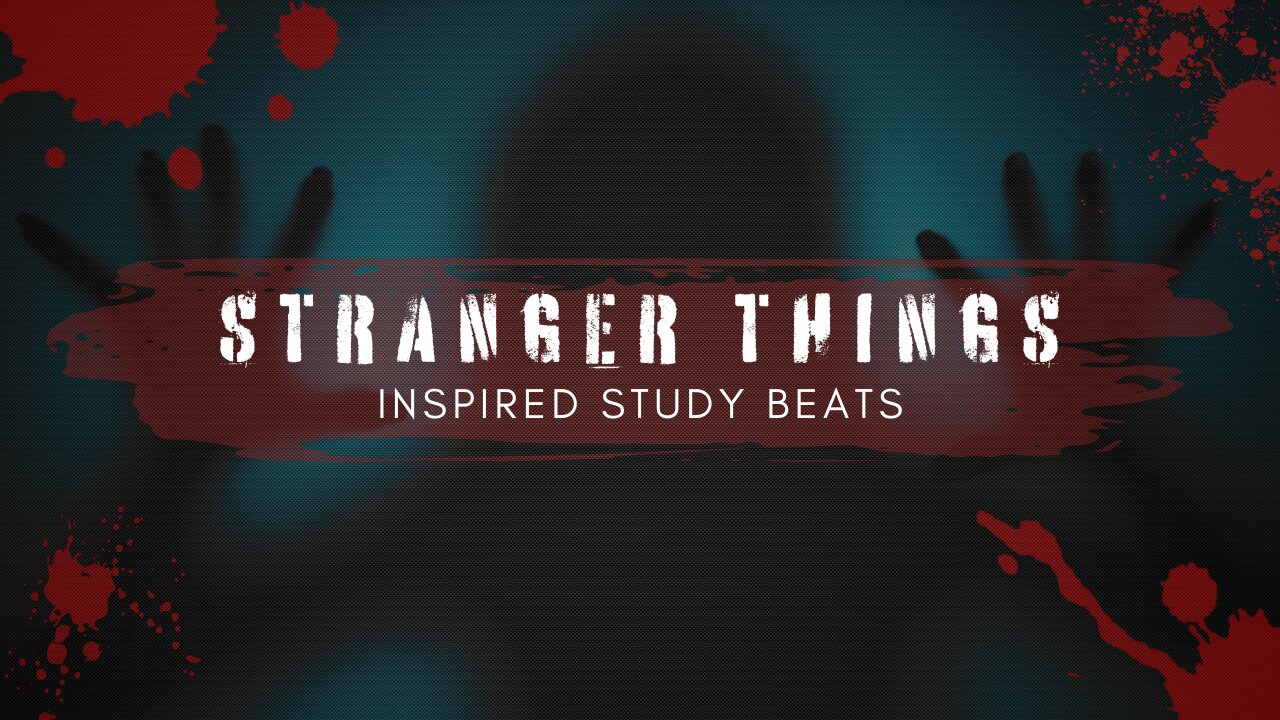 Stranger Things Inspired Study Music ~ One Hour Synthwave Retrowave Study Beats