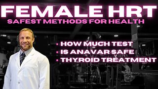 Female HRT - Safest Way to be a HEALTHY WOMAN and Achieve Your GOALS