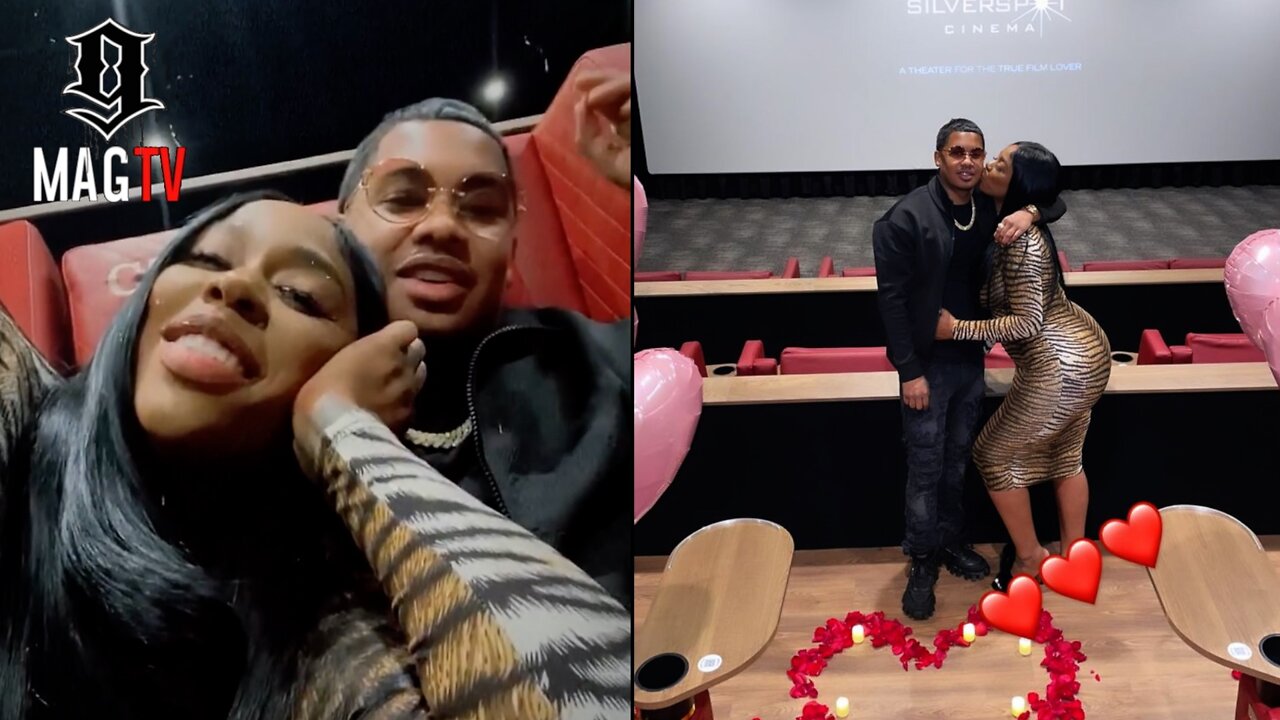 Tracy T Rents Out Entire Theater For Date With Wife Kashdoll! 📽