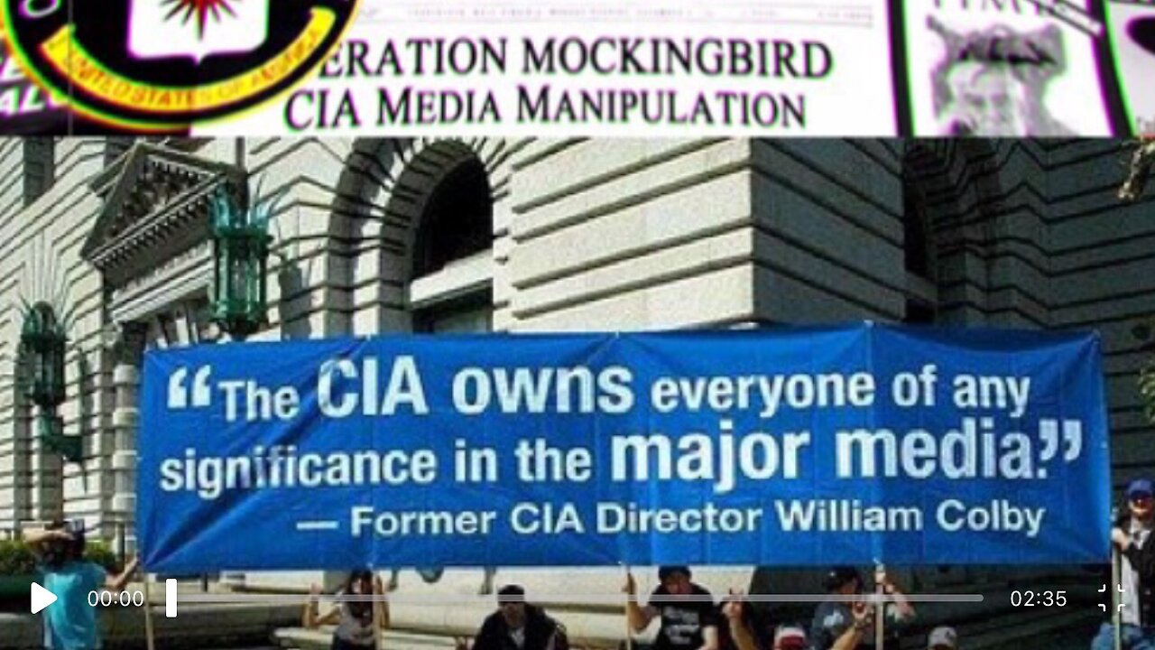 RFK jr on Operation Mockingbird and NDAA.