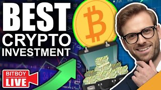 The BEST Crypto Investment RIGHT NOW (Bitcoin Holding Above Support)