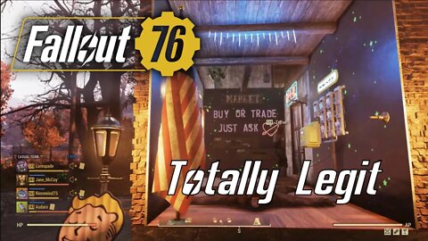 Some Trap Camps and PvP In Fallout 76