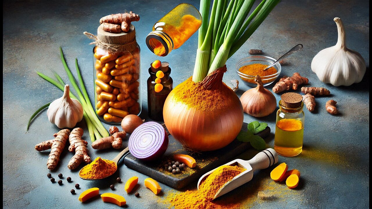 Onion + Turmeric: The Surprising Anti-Inflammatory Duo for Pain Relief and Health Boost