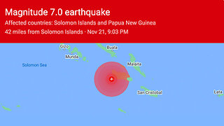 KTF News - Solomon Islands Earthquake: Tsunami warning issued following 7.3 magnitude tremor