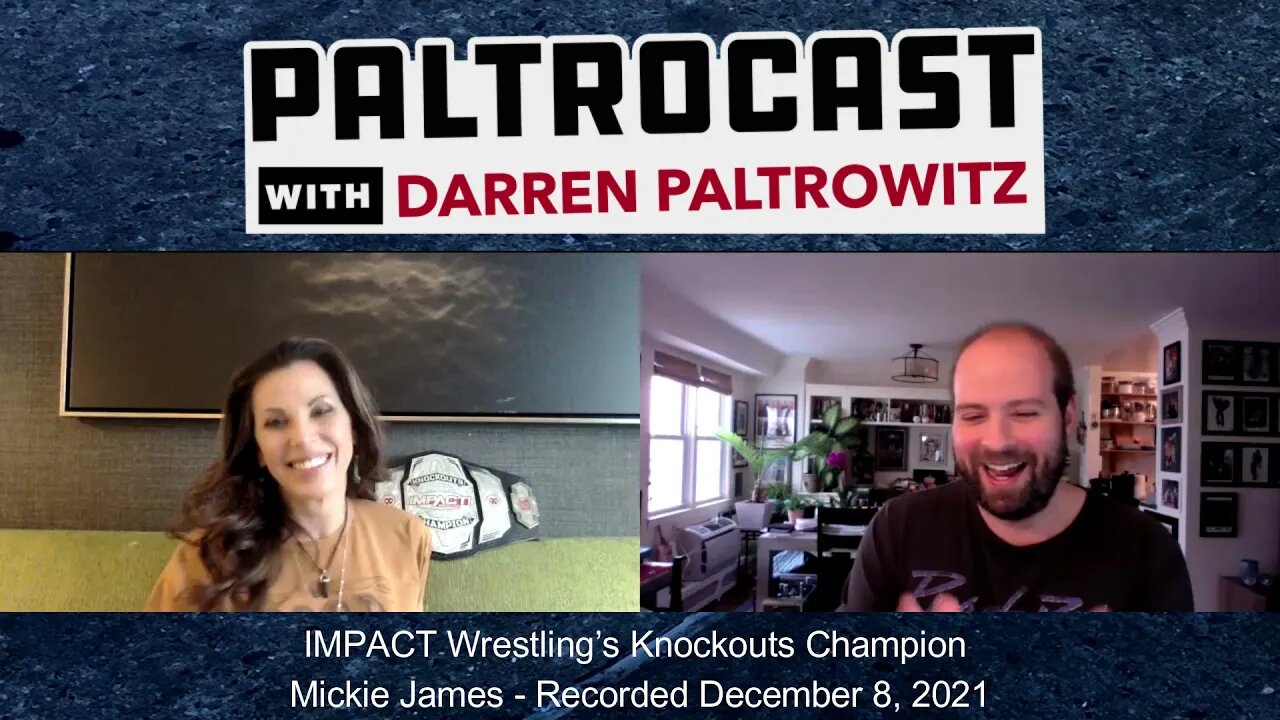 IMPACT Wrestling's Mickie James interview #2 with Darren Paltrowitz