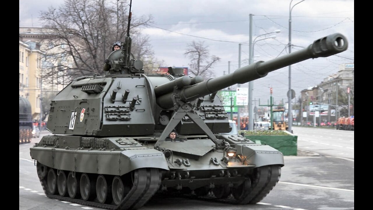 Inside the Russian MSTA 152mm Self-propelled howitzer