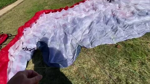 How to untangle a Paramotor wing