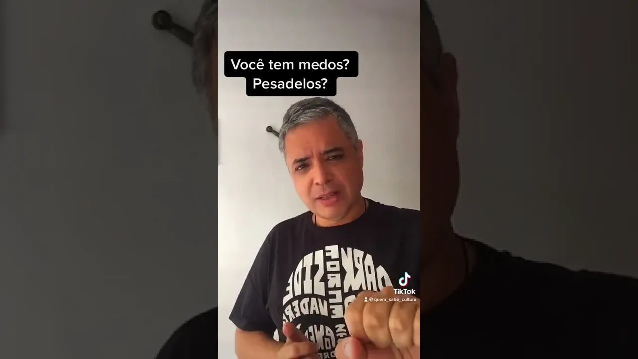 Você tem medos? Pesadelos? #shorts #short #youtubeshorts #shortsvideo #medo #pesadelo