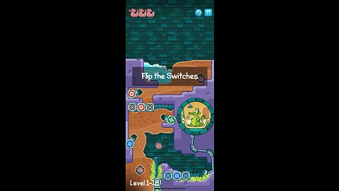 Where’s My Water 1-18 Flip the Switches