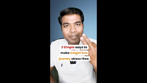 3 Simple ways to lose weight