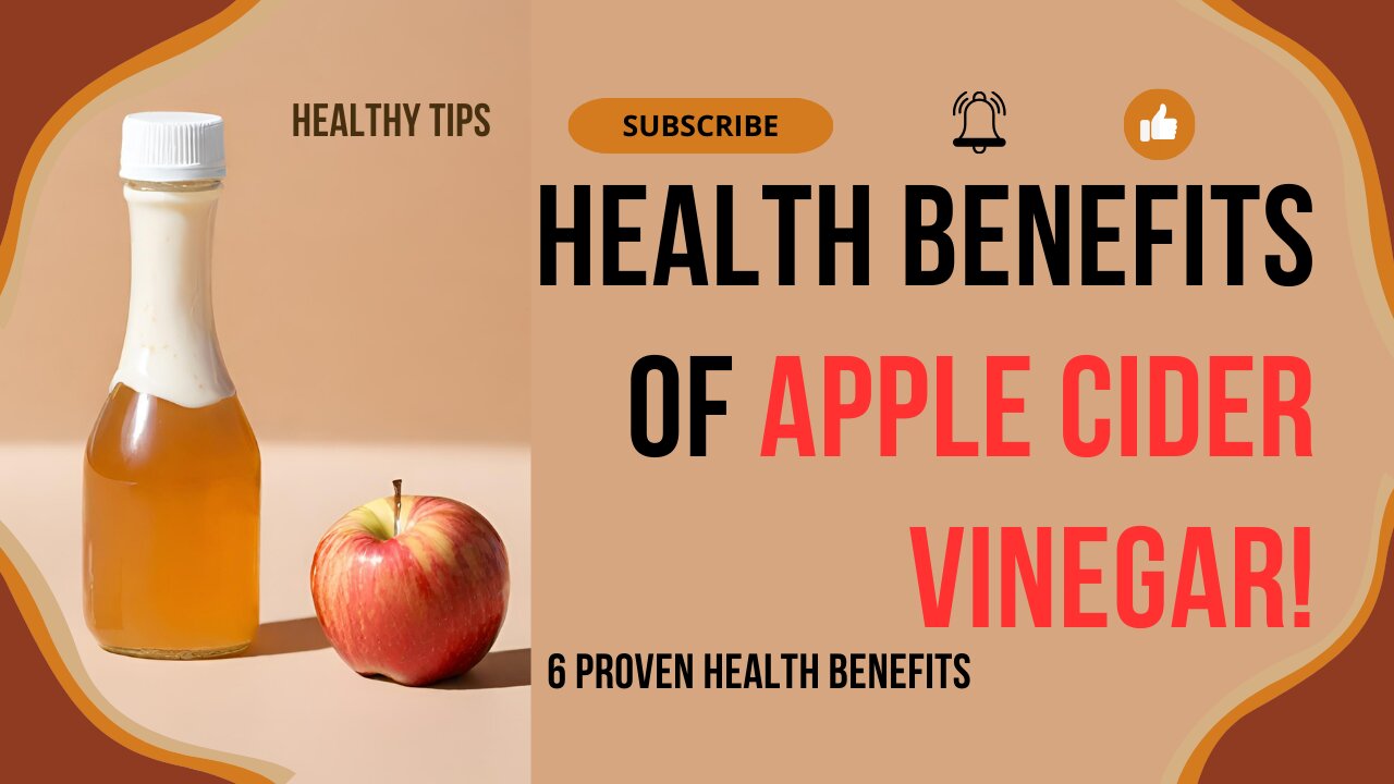 Apple Cider Vinegar Secrets: 6 Proven Health Benefits Energy, Weight Management,Glowing Skin & More!