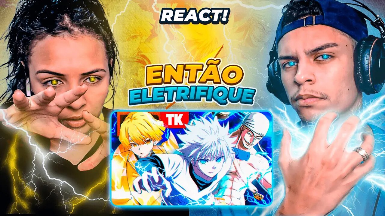Rap: Então Eletrifique // Eletricidade Fatal // TK RAPS | [ React Rap Nerd ] ⚡