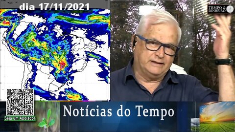 Vai despejar água sobre Minas até o Pará na virada da semana: chuvas chegarão ao Sul após o dia 17