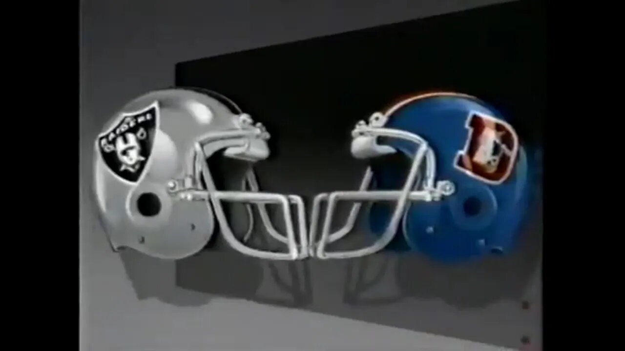 1988-09-26 Los Angeles Raiders vs Denver Broncos