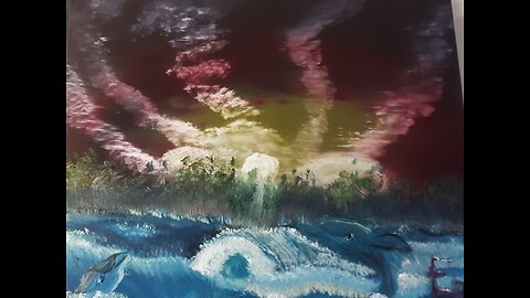"Waters of life" Painting