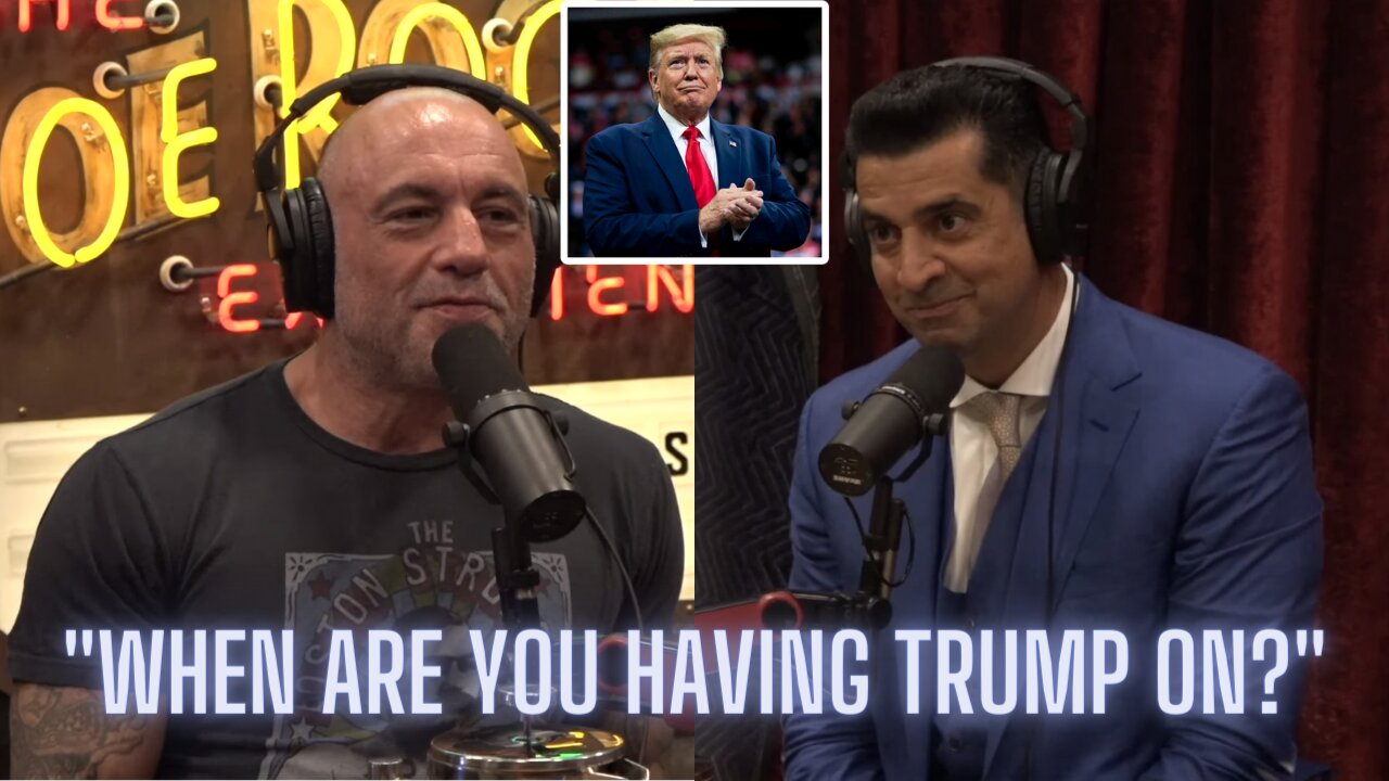 When is Joe Rogan having Pres. Donald J. Trump on JRE?