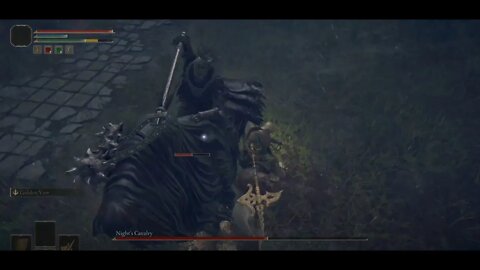 Elden Ring Nights Cavalry Boss Battle Castle Morne Rampart
